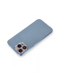 Newface iPhone 12 Pro Max Shine Kamera Lens Koruma Cam - Pembe