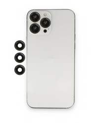 Newface iPhone 12 Pro Max Shine Kamera Lens - Siyah