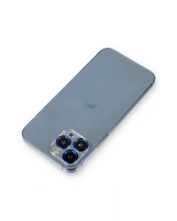 Newface iPhone 12 Pro Metal Kamera Lens Koruma Cam - Mavi