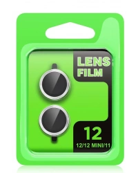 Newface iPhone 12 Raze Metal Kamera Lens - Yeşil