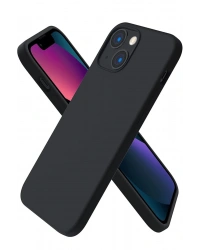 Newface iPhone 13 Mini Kılıf First Silikon - Siyah