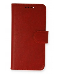 Newface iPhone 13 Mini Kılıf Trend S Plus Kapaklı Kılıf - Kırmızı