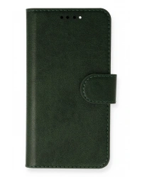 Newface iPhone 13 Mini Kılıf Trend S Plus Kapaklı Kılıf - Yeşil