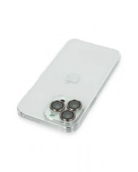 Newface iPhone 13 Pro Kılıf Luko Lens Silikon - Gold