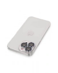 Newface iPhone 13 Pro Kılıf Luko Lens Silikon - Sierra Blue