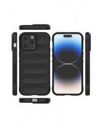 Newface iPhone 13 Pro Kılıf Optimum Silikon - Siyah