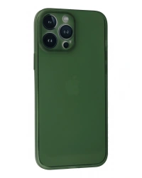 Newface iPhone 13 Pro Kılıf PP Ultra İnce Kapak - Yeşil