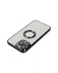 Newface iPhone 13 Pro Kılıf Slot Silikon - Siyah