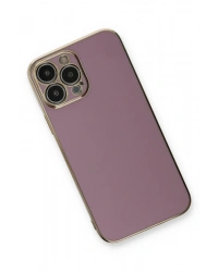 Newface iPhone 13 Pro Kılıf Volet Silikon - Mor