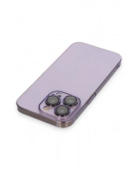 Newface iPhone 13 Pro Max Kılıf Armada Lensli Kapak - Lila