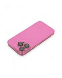 Newface iPhone 13 Pro Max Kılıf Armada Lensli Kapak - Pembe