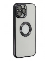 Newface iPhone 13 Pro Max Kılıf Slot Silikon - Siyah