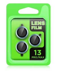 Newface iPhone 13 Pro Max Raze Metal Kamera Lens - Gümüş