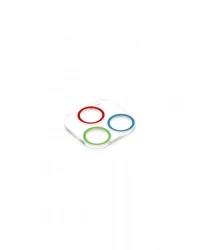 Newface iPhone 13 Pro Renkli Kamera Lens Koruma Cam - Mavi-Yeşil