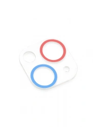 Newface iPhone 13 Renkli Kamera Lens Koruma Cam - Pembe-Mavi