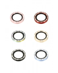 Newface iPhone 14 Diamond Kamera Lens - Sierra Blue