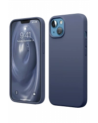 Newface iPhone 14 Kılıf First Silikon - Lacivert