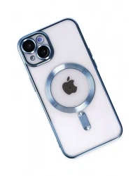 Newface iPhone 14 Kılıf Kross Magneticsafe Kapak - Sierra Blue