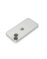 Newface iPhone 14 Kılıf Luko Lens Silikon - Siyah