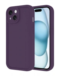 Newface iPhone 14 Kılıf Viera Silikon - Mor