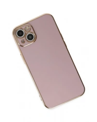 Newface iPhone 14 Kılıf Volet Silikon - Mor