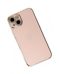 Newface iPhone 14 Kılıf Volet Silikon - Pembe