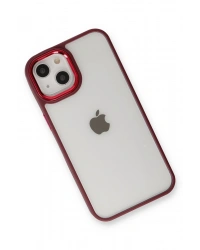 Newface iPhone 14 Plus Kılıf Dora Kapak - Kırmızı