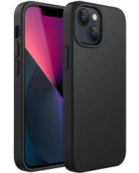 Newface iPhone 14 Plus Kılıf First Silikon - Siyah