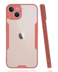Newface iPhone 14 Plus Kılıf Platin Silikon - Pembe