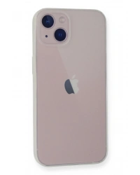 Newface iPhone 14 Plus Kılıf PP Ultra İnce Kapak - Beyaz