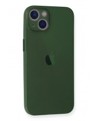 Newface iPhone 14 Plus Kılıf PP Ultra İnce Kapak - Yeşil