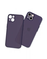 Newface iPhone 14 Plus Kılıf Puma Silikon - Koyu Mor