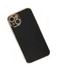 Newface iPhone 14 Plus Kılıf Volet Silikon - Siyah