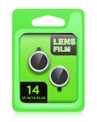 Newface iPhone 14 Plus Raze Metal Kamera Lens - Siyah