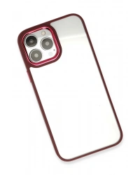 Newface iPhone 14 Pro Kılıf Dora Kapak - Kırmızı