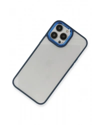 Newface iPhone 14 Pro Kılıf Dora Kapak - Mavi