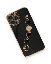 Newface iPhone 14 Pro Kılıf Esila Silikon - Siyah