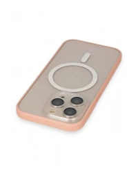 Newface iPhone 14 Pro Kılıf Grand Magneticsafe Kapak - Pembe