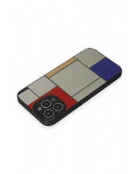 Newface iPhone 14 Pro Kılıf Mirror Desenli Kapak - Mirror - 9