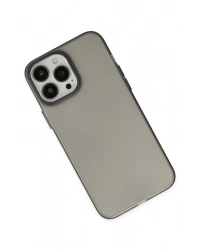 Newface iPhone 14 Pro Kılıf Modos Metal Kapak - Siyah