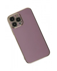 Newface iPhone 14 Pro Kılıf Volet Silikon - Mor