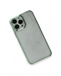 Newface iPhone 14 Pro Max Kılıf Element Silikon - Yeşil