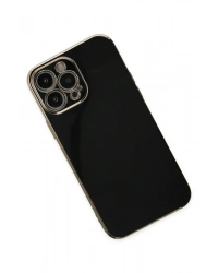 Newface iPhone 14 Pro Max Kılıf Volet Silikon - Siyah