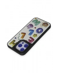 Newface iPhone 15 Pro Max Kılıf Mirror Desenli Kapak - Mirror - 15