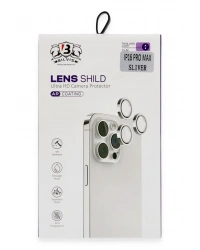 Newface iPhone 16 Pro Max Bilvis Titan Kamera Lens - Titan Gri