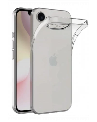 Newface iPhone 16E Kılıf Lüx Şeffaf Silikon
