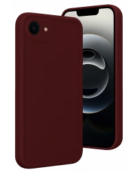 Newface iPhone 16E Kılıf Viera Silikon - Bordo