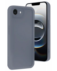 Newface iPhone 16E Kılıf Viera Silikon - Gri