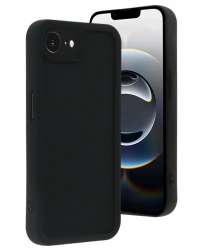 Newface iPhone 16E Kılıf Viera Silikon - Siyah