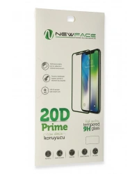 Newface iPhone 6 20D Premium Cam Ekran Koruyucu - Beyaz